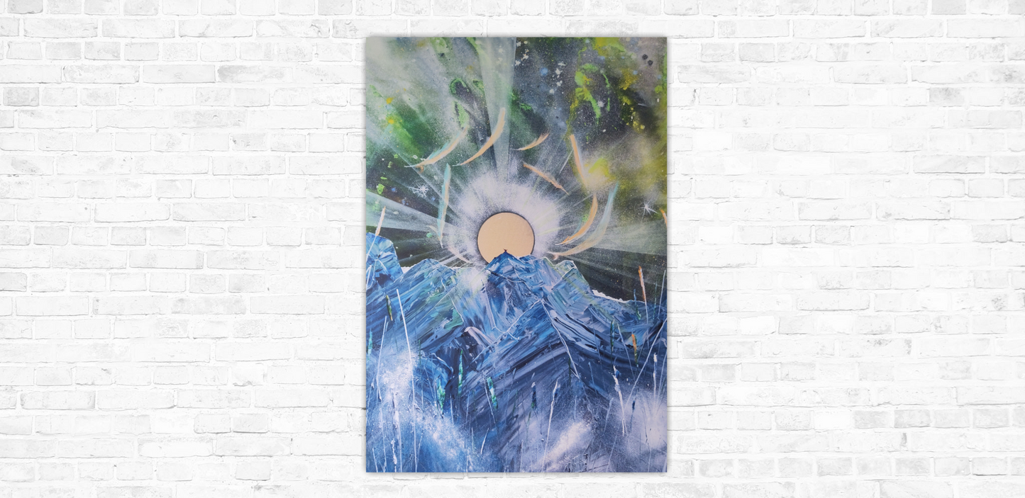 For In The Day Of Trouble, Psalm 27- Canvas Print