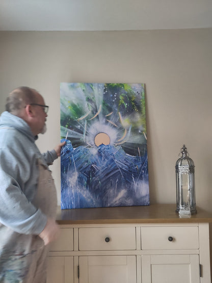 For In The Day Of Trouble, Psalm 27- Canvas Print