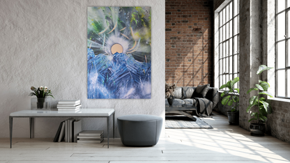 For In The Day Of Trouble, Psalm 27- Canvas Print