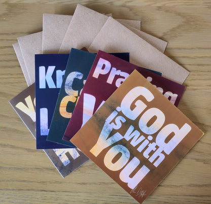 NEW! Greeting Cards. Set of 5 in a pack or choose individual ones!