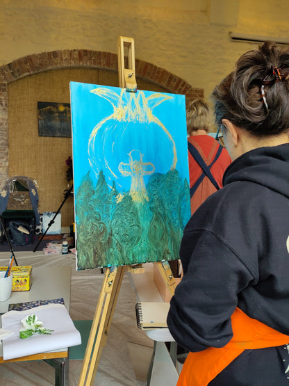 Painting in His Presence. Christian artists retreat. 14th-16th May 2027