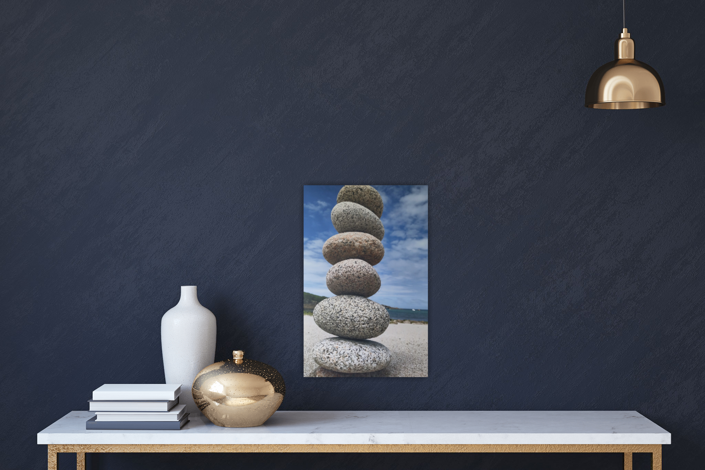 FIND REST. Land ART Canvas Print