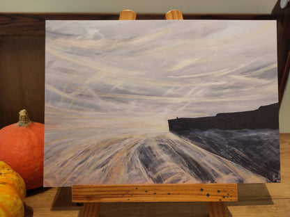 It's A New Day- Northern Ireland, A4 signed print FREE POSTAGE