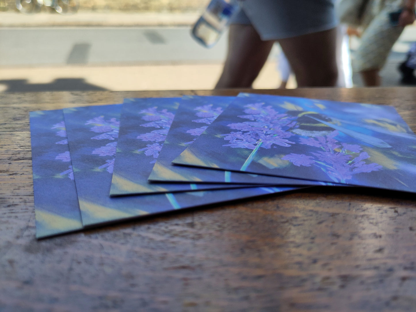 5 FREE postcards worth £5- just pay p&p. Be still busy bee!