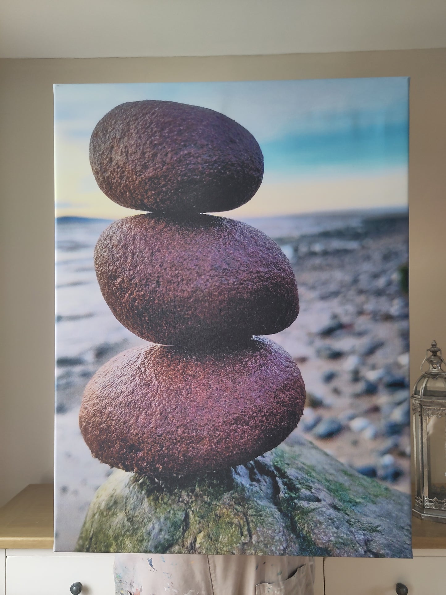 I Surrender All. Land ART Canvas Print