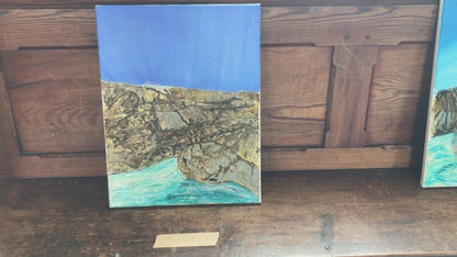 Ogaf Las- the blue cave and the rock