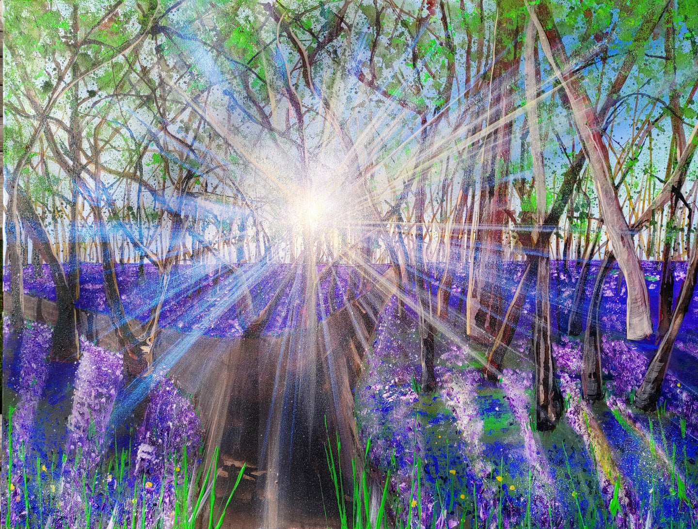 Welcome bluebells- limited edition prints