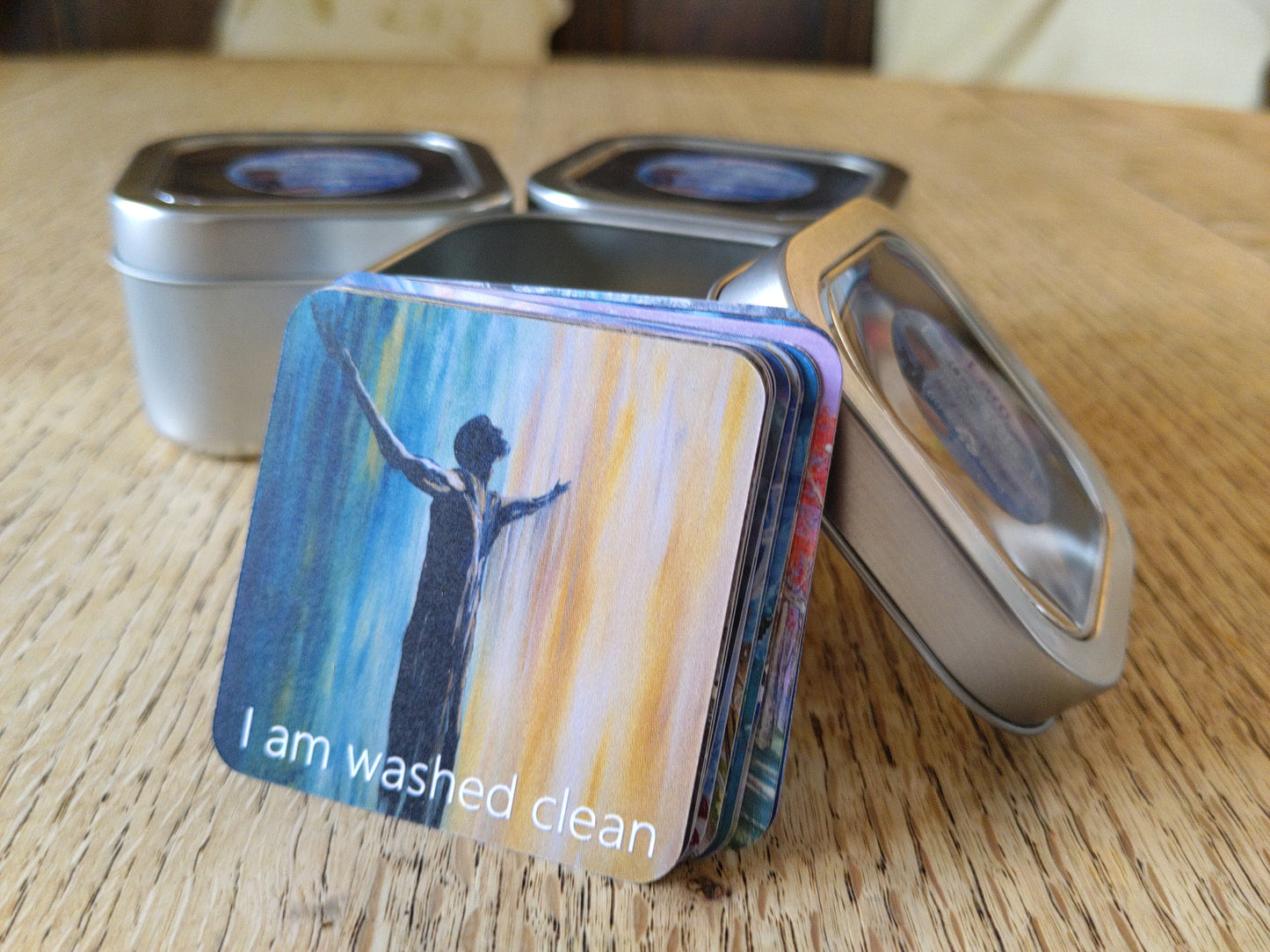 'I am who you say I am.'  20 unique cards with uplifting declarations.