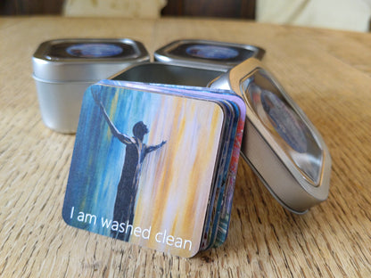 'I am who you say I am.'  20 unique cards with uplifting declarations.