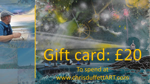 Gift card to spend at Chris Duffett ART