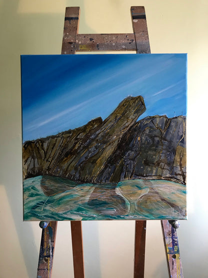 Ogaf Las- the blue cave and the rock