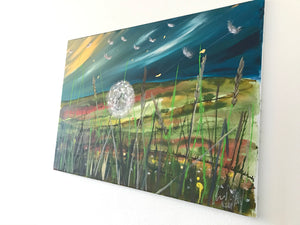 SOLD! - but I can paint something simikar, just let me know! Flow Spirit Flow