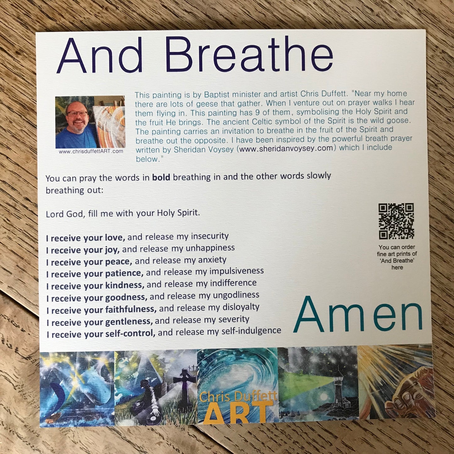 1 ‘And Breathe’ print