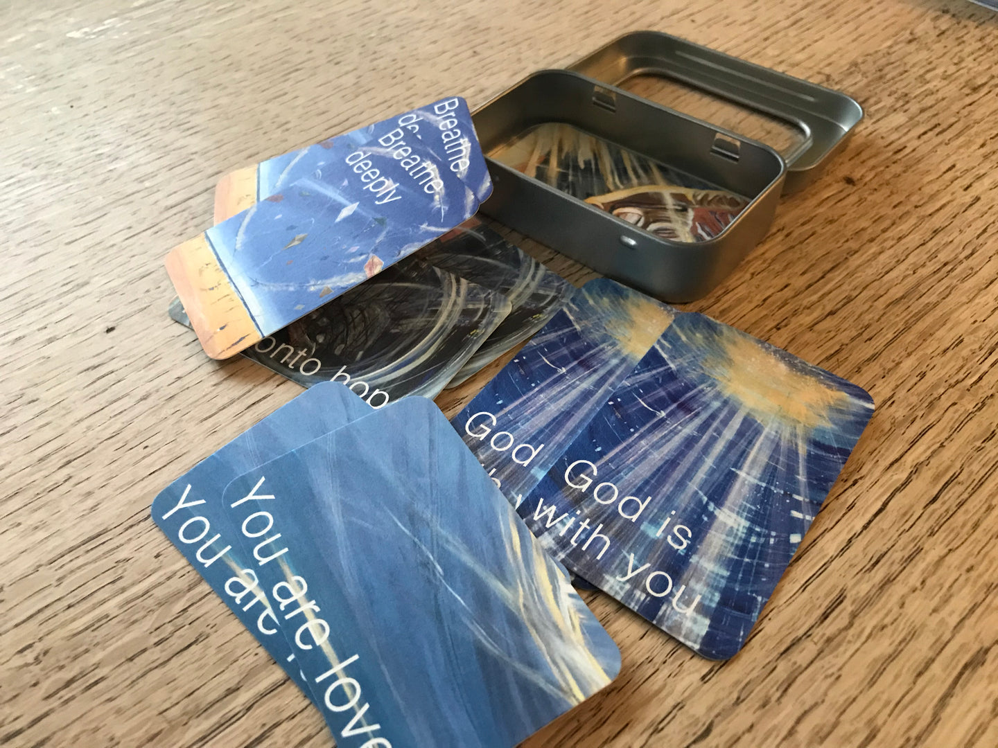 Tin of blessing