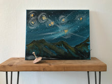 Sold- but I can take commissions! Over the mountains