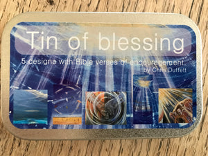 Tin of blessing