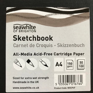 A4 Sketch pad with archival ink 02 drawing pen.